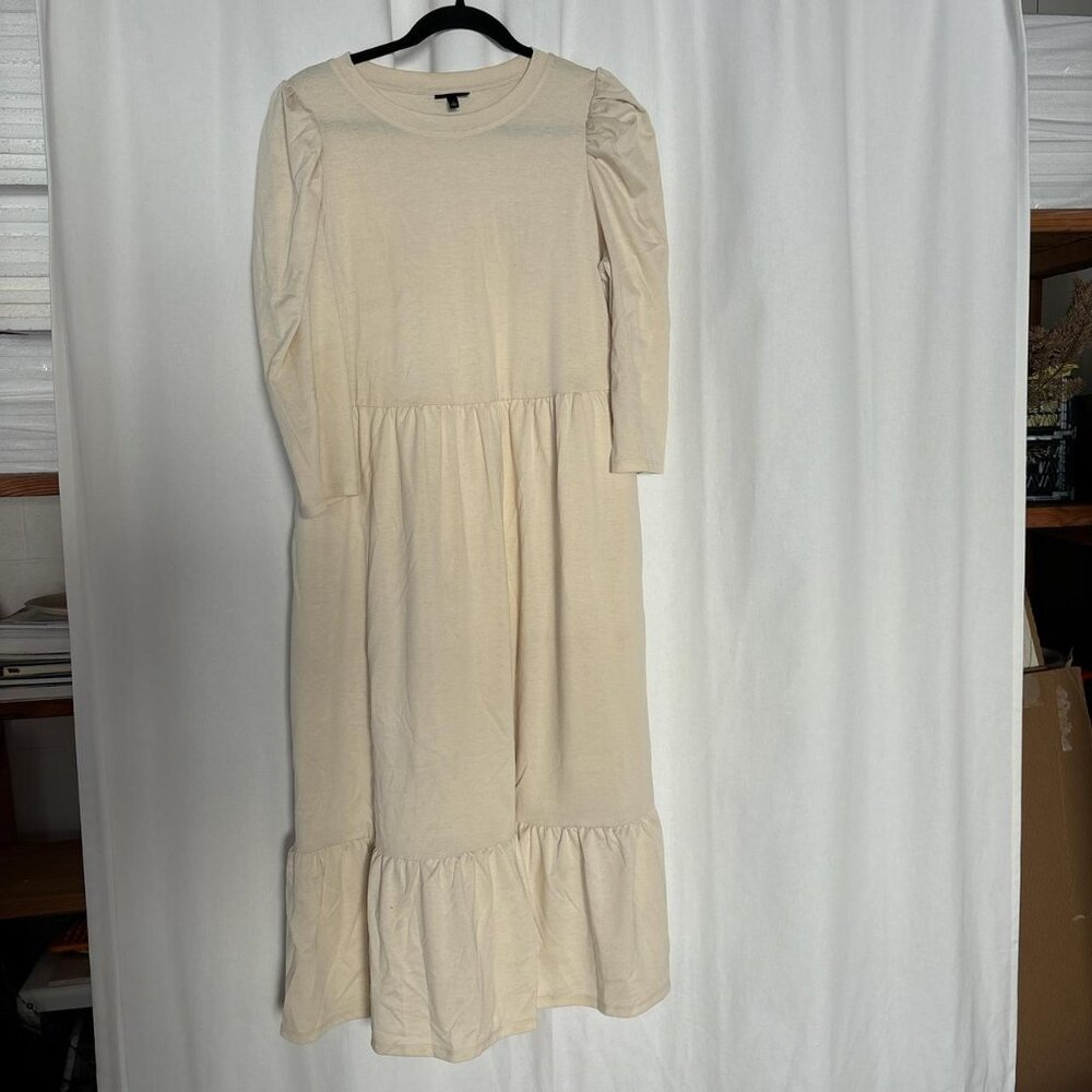 Blouseypeasant Long Dress Made Of